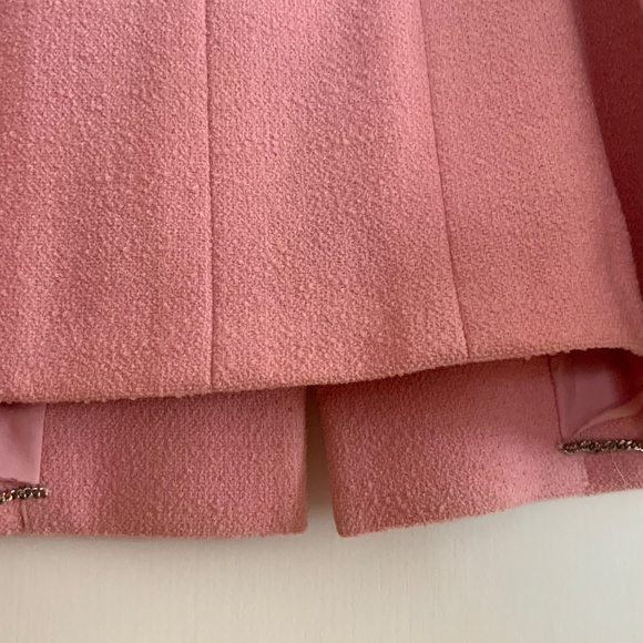 CHANEL VINTAGE TWEED PINK 1990S SUIT JACKET SKIRT SIZE 42 VERY PRELOVED - Picture 6 of 16